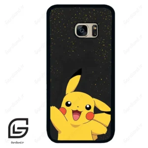 قاب گوشی سامسونگ اس 7 (Galaxy S7 ) طرح پیکاچو کد 2835