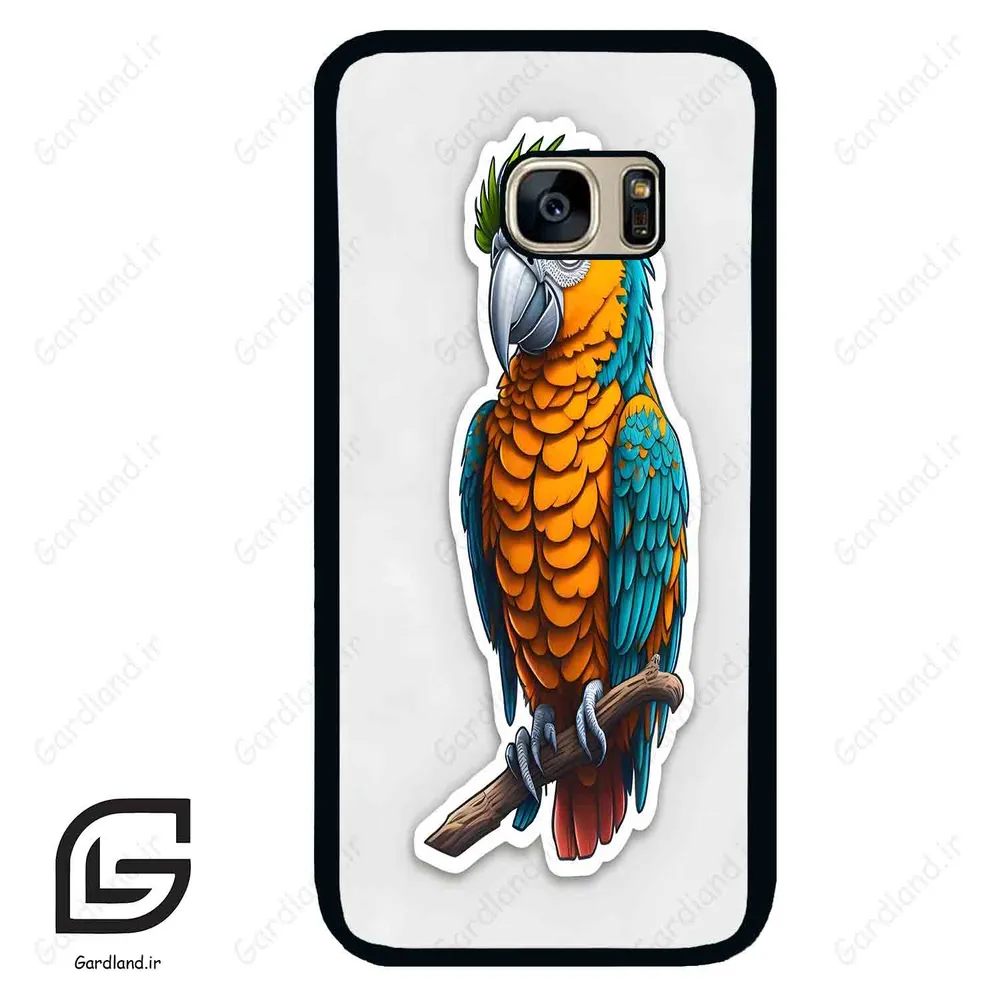 قاب گوشی سامسونگ اس 7 (Galaxy S7 ) طرح پرنده کد 2860