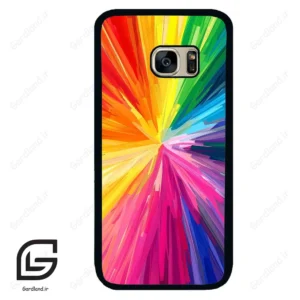 قاب گوشی سامسونگ اس 7 (Galaxy S7 ) طرح رنگارنگ کد 2877