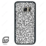قاب گوشی سامسونگ اس 7 (Galaxy S7 ) طرح حروف کد 2882