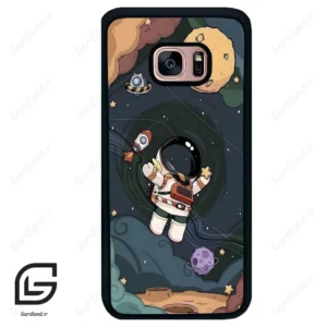 قاب گوشی سامسونگ اس 7 اج (Galaxy S7 EDGE ) طرح فضانورد کد 2001