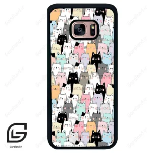 قاب گوشی سامسونگ اس 7 اج (Galaxy S7 EDGE ) طرح گربه کد 2019