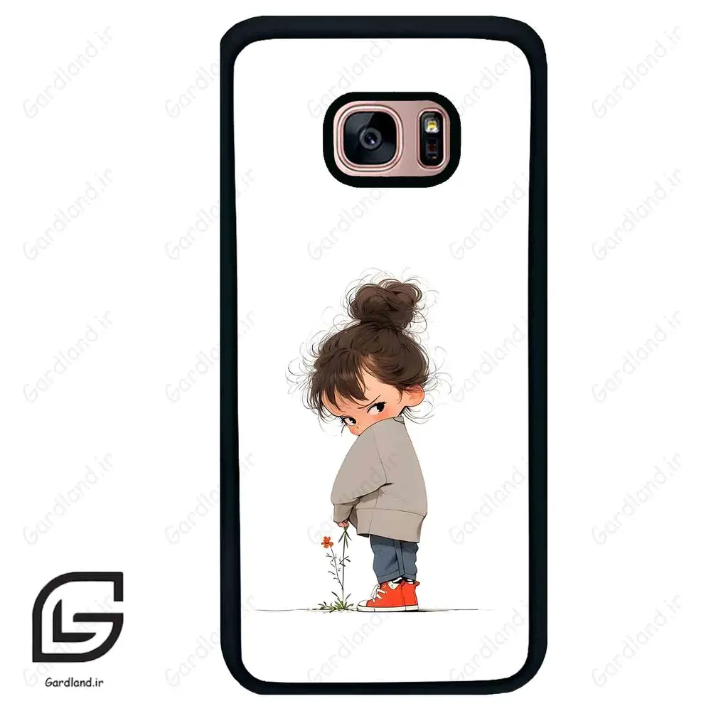 قاب گوشی سامسونگ اس 7 اج (Galaxy S7 EDGE ) طرح دخترانه کد 2021