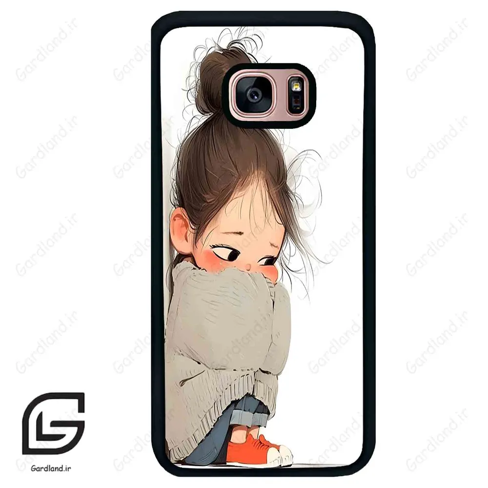 قاب گوشی سامسونگ اس 7 اج (Galaxy S7 EDGE ) طرح دخترانه کد 2024