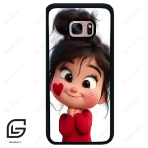قاب گوشی سامسونگ اس 7 اج (Galaxy S7 EDGE ) طرح دخترانه کد 2026