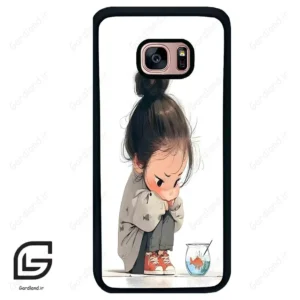 قاب گوشی سامسونگ اس 7 اج (Galaxy S7 EDGE ) طرح دخترانه کد 2028