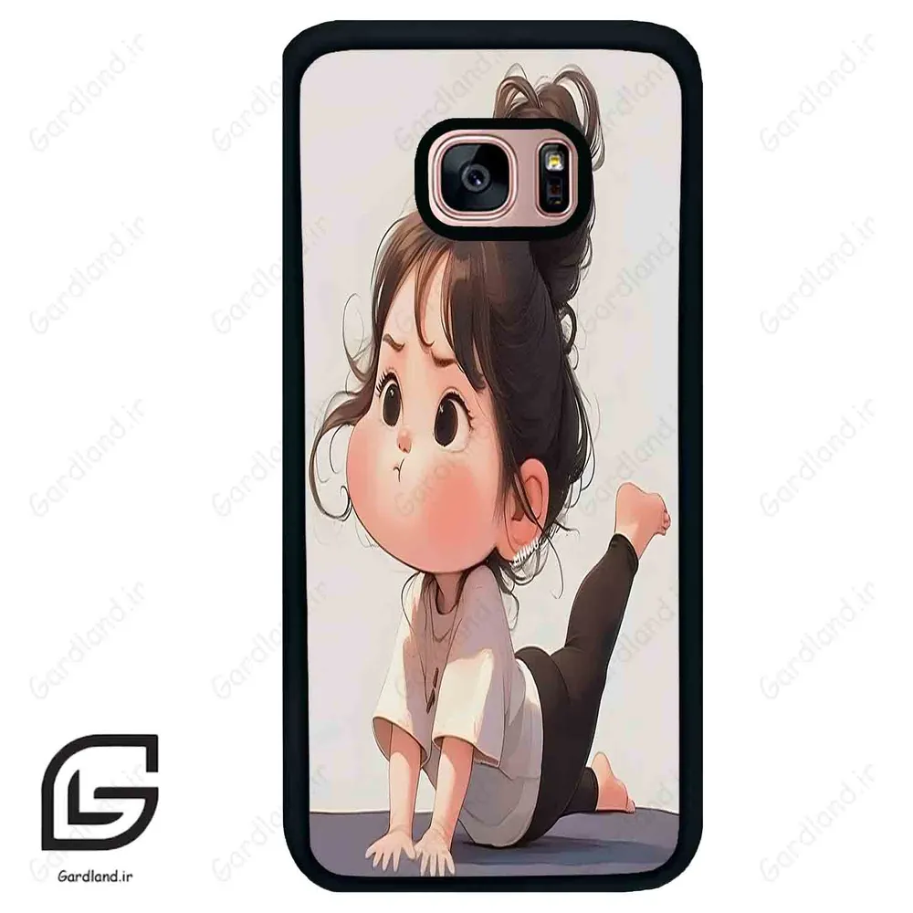 قاب گوشی سامسونگ اس 7 اج (Galaxy S7 EDGE ) طرح دخترانه کد 2029