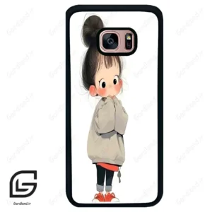 قاب گوشی سامسونگ اس 7 اج (Galaxy S7 EDGE ) طرح دخترانه کد 2030