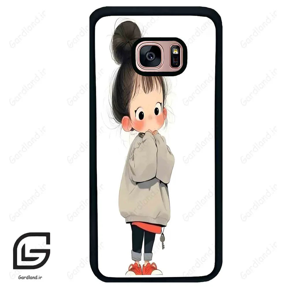 قاب گوشی سامسونگ اس 7 اج (Galaxy S7 EDGE ) طرح دخترانه کد 2030