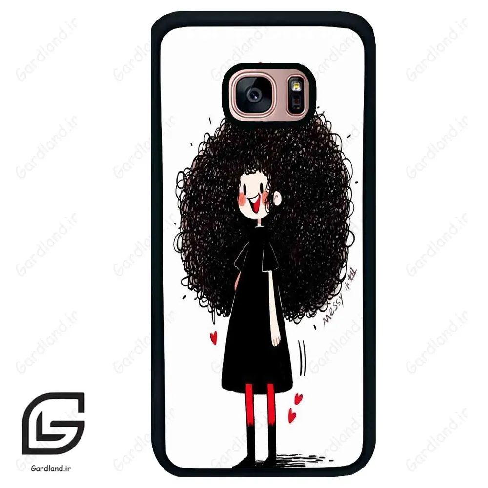 قاب گوشی سامسونگ اس 7 اج (Galaxy S7 EDGE ) طرح دخترانه کد 2031
