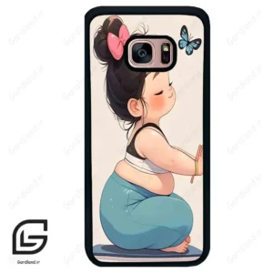 قاب گوشی سامسونگ اس 7 اج (Galaxy S7 EDGE ) طرح دخترانه کد 2032