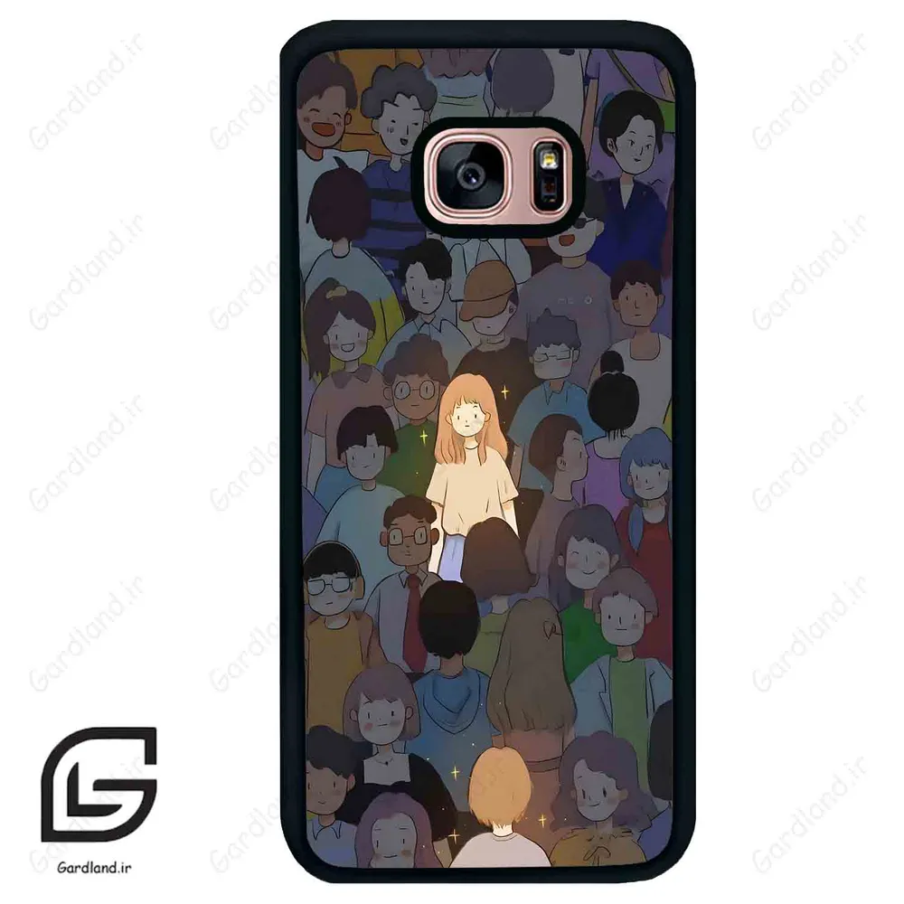 قاب گوشی سامسونگ اس 7 اج (Galaxy S7 EDGE ) طرح فانتزی کد 2043