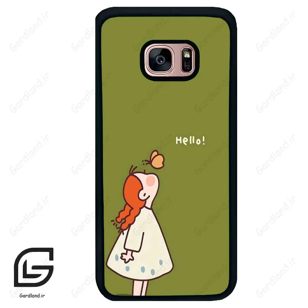 قاب گوشی سامسونگ اس 7 اج (Galaxy S7 EDGE ) طرح دخترانه کد 2044