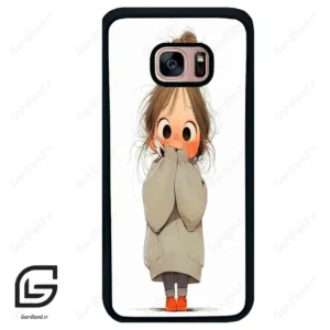 قاب گوشی سامسونگ اس 7 اج (Galaxy S7 EDGE ) طرح دخترانه کد 2054