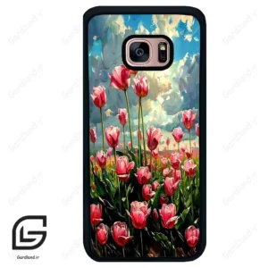 قاب گوشی سامسونگ اس 7 اج (Galaxy S7 EDGE ) طرح گل کد 2055
