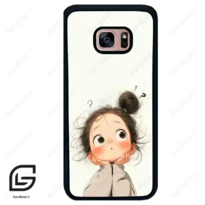 قاب گوشی سامسونگ اس 7 اج (Galaxy S7 EDGE ) طرح دخترانه کد 2056