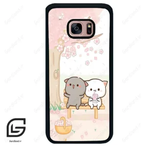قاب گوشی سامسونگ اس 7 اج (Galaxy S7 EDGE ) طرح گربه کد 2085