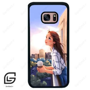 قاب گوشی سامسونگ اس 7 اج (Galaxy S7 EDGE ) طرح دخترانه کد 2086