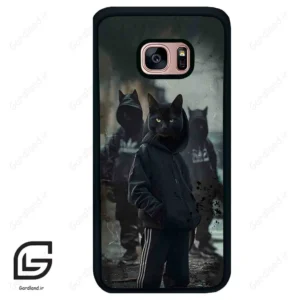قاب گوشی سامسونگ اس 7 اج (Galaxy S7 EDGE ) طرح گربه کد 2091