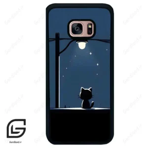قاب گوشی سامسونگ اس 7 اج (Galaxy S7 EDGE ) طرح گربه کد 2098