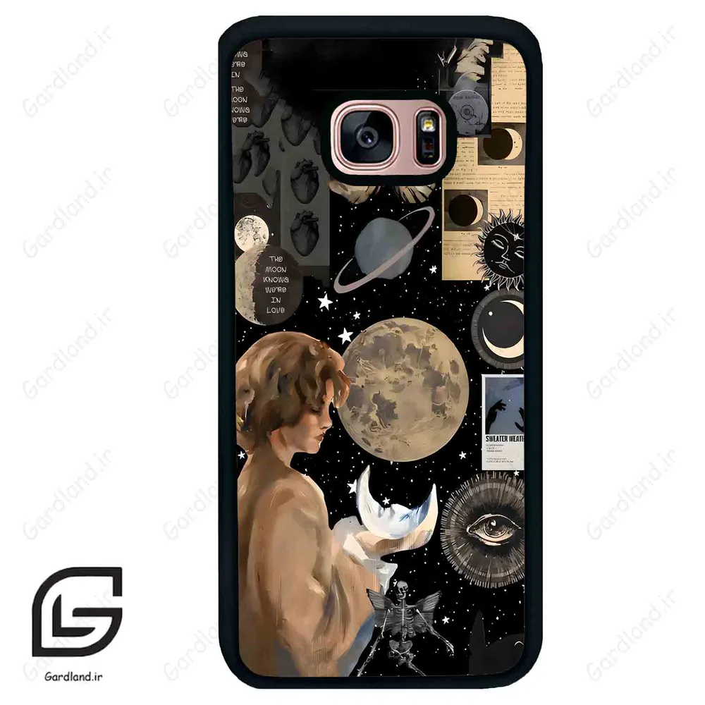 قاب گوشی سامسونگ اس 7 اج (Galaxy S7 EDGE ) طرح دخترانه کد 2111