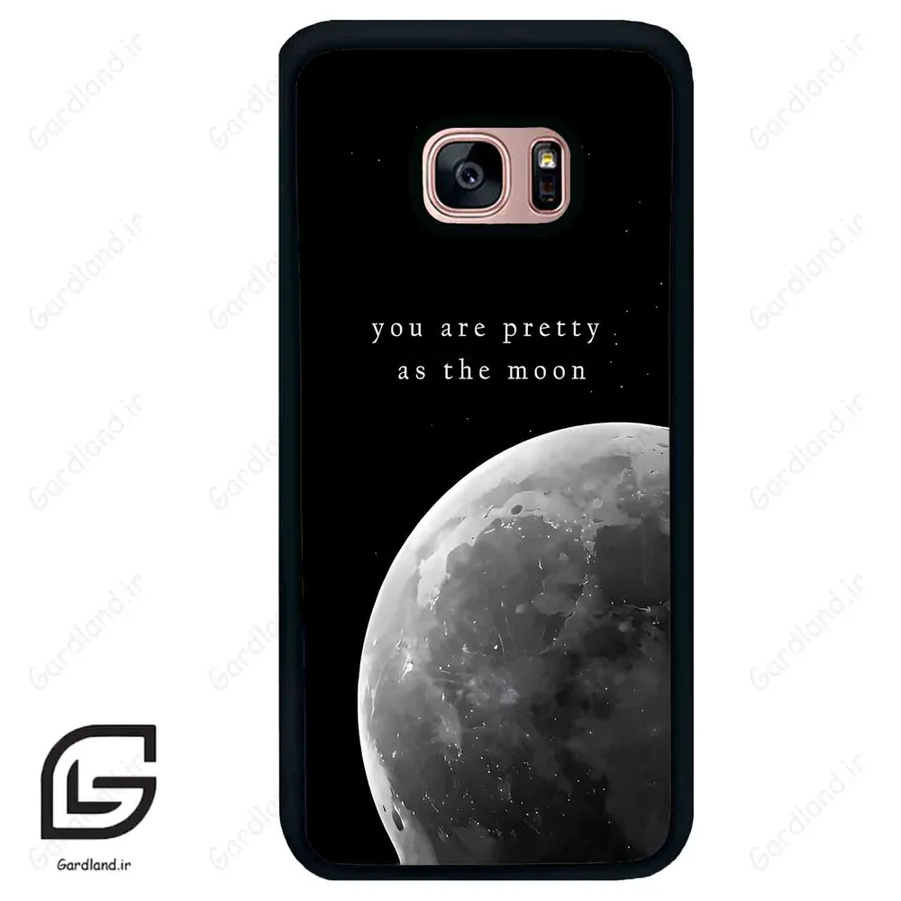 قاب گوشی سامسونگ اس 7 اج (Galaxy S7 EDGE ) طرح ماه کد 2140