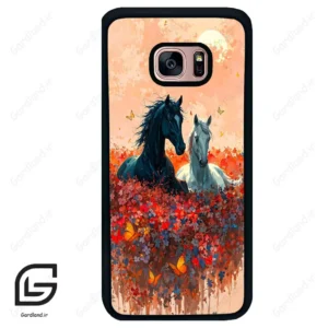 قاب گوشی سامسونگ اس 7 اج (Galaxy S7 EDGE ) طرح اسب کد 2166