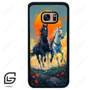 قاب گوشی سامسونگ اس 7 اج (Galaxy S7 EDGE ) طرح اسب کد 2170