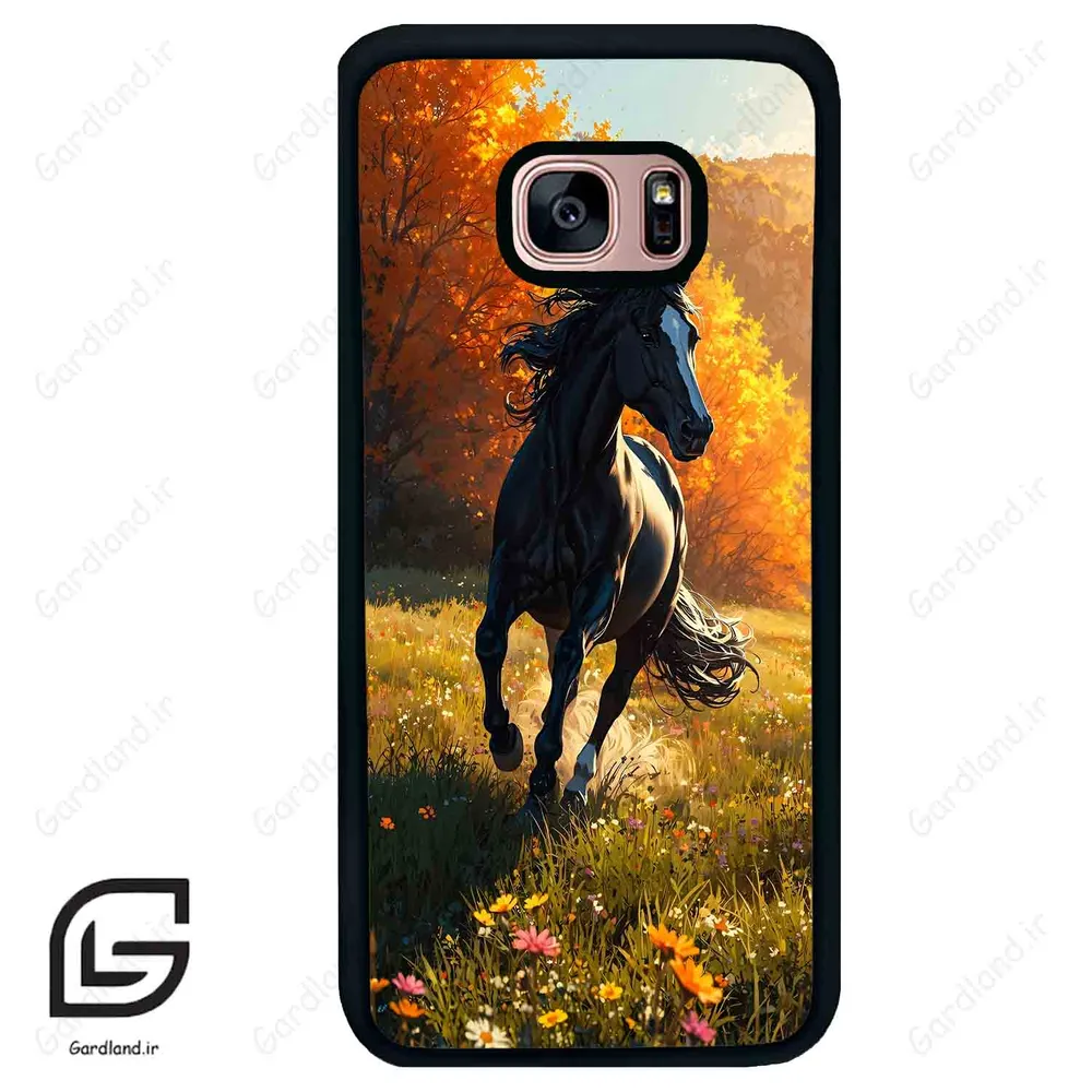قاب گوشی سامسونگ اس 7 اج (Galaxy S7 EDGE ) طرح اسب کد 2183