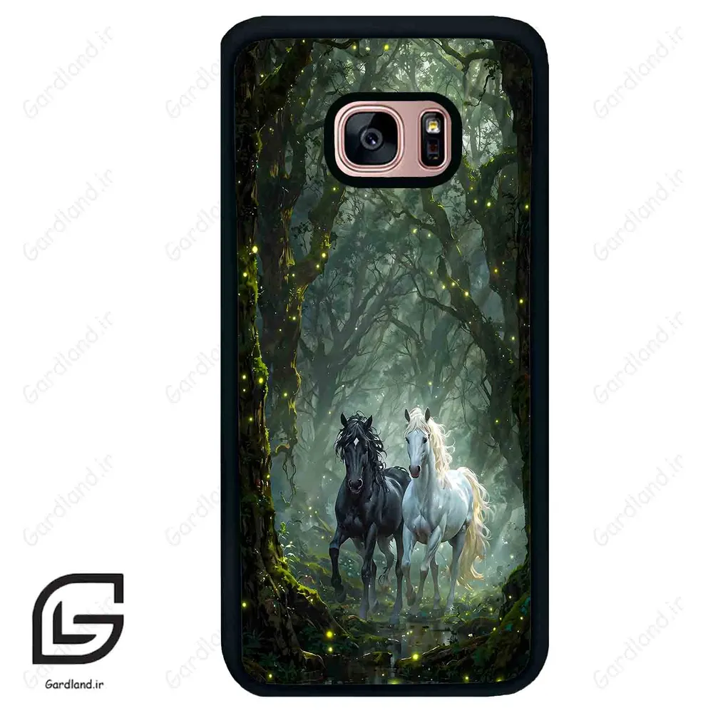 قاب گوشی سامسونگ اس 7 اج (Galaxy S7 EDGE ) طرح اسب کد 2184