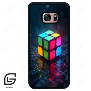 قاب گوشی سامسونگ اس 7 اج (Galaxy S7 EDGE ) طرح مکعب کد 2222
