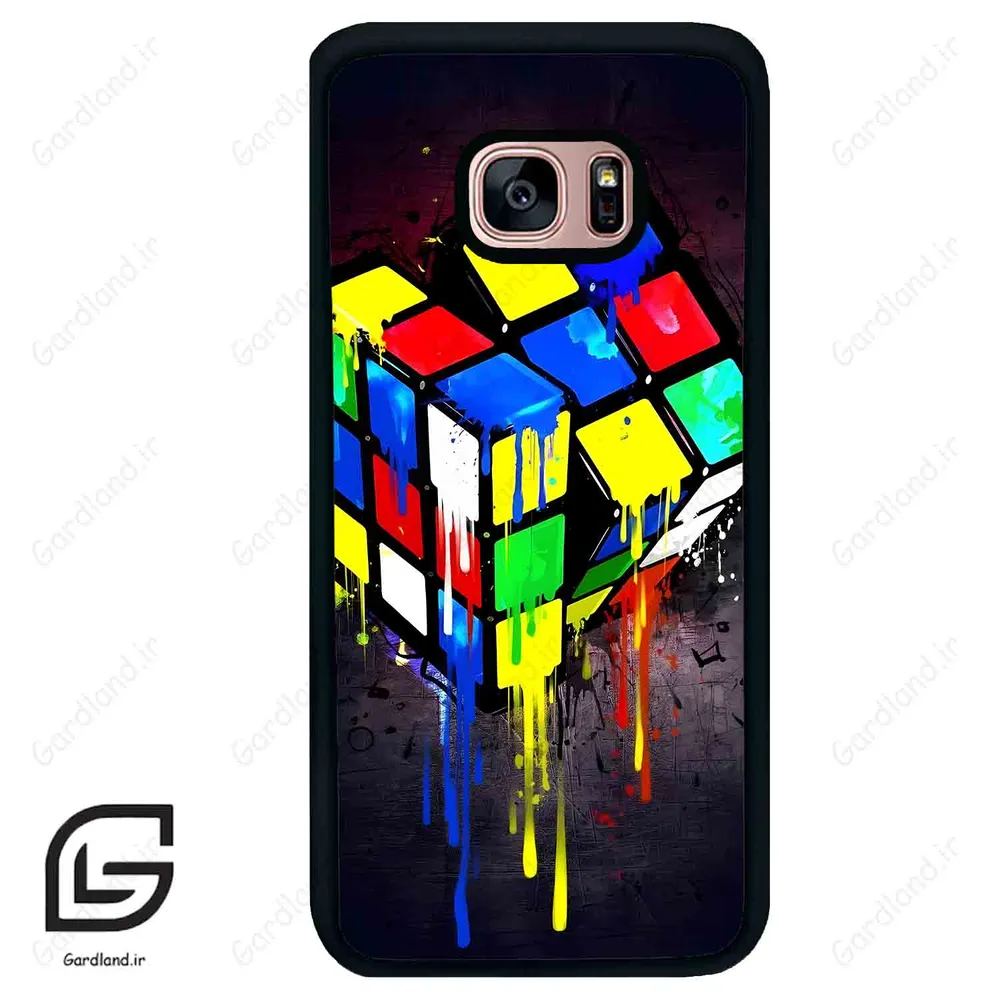 قاب گوشی سامسونگ اس 7 اج (Galaxy S7 EDGE ) طرح مکعب کد 2236