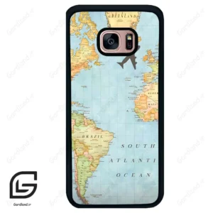 قاب گوشی سامسونگ اس 7 اج (Galaxy S7 EDGE ) طرح نقشه کد 2243