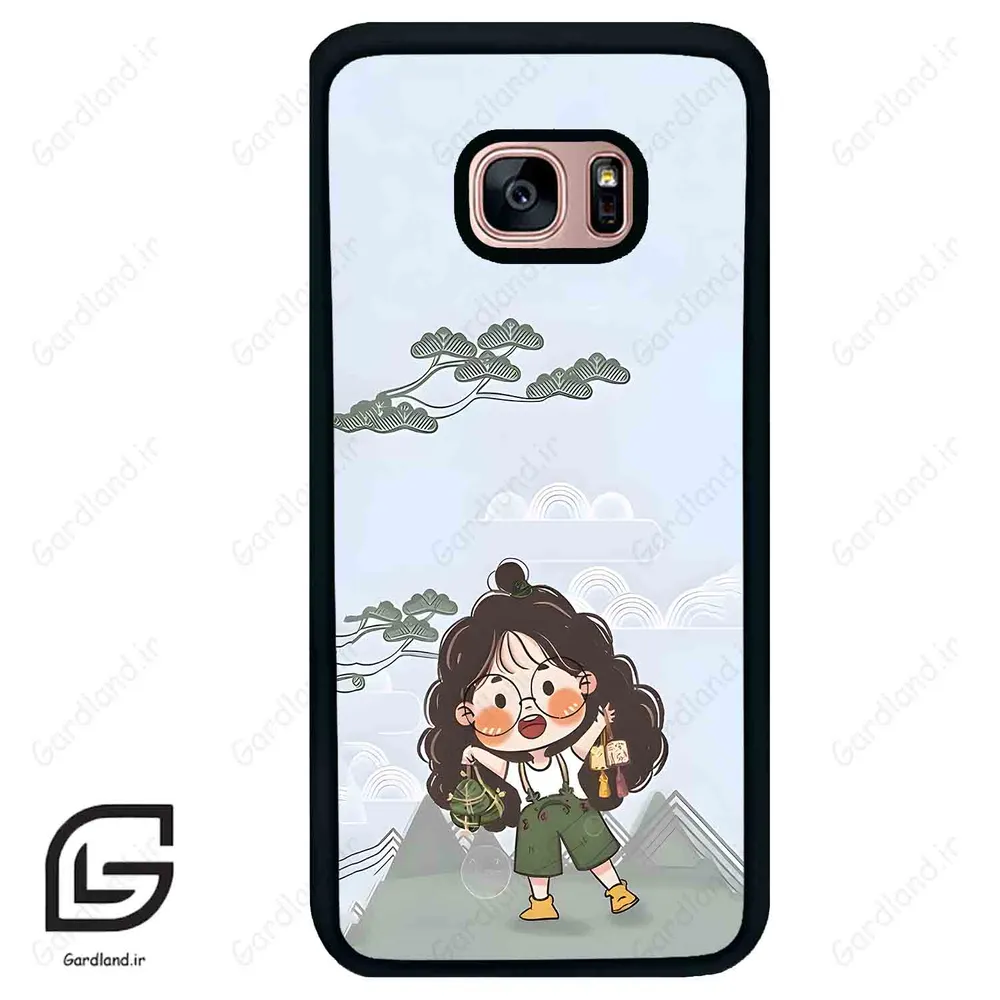 قاب گوشی سامسونگ اس 7 اج (Galaxy S7 EDGE ) طرح دخترانه کد 2263
