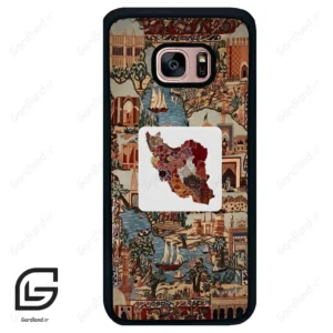 قاب گوشی سامسونگ اس 7 اج (Galaxy S7 EDGE ) طرح نقشه ایران کد 2287