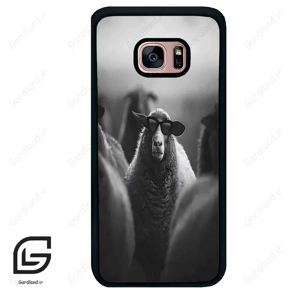 قاب گوشی سامسونگ اس 7 اج (Galaxy S7 EDGE ) طرح گوسفند کد 2290