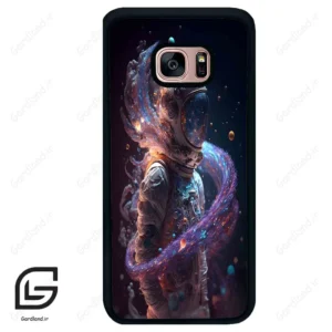 قاب گوشی سامسونگ اس 7 اج (Galaxy S7 EDGE ) طرح فضانورد کد 2291
