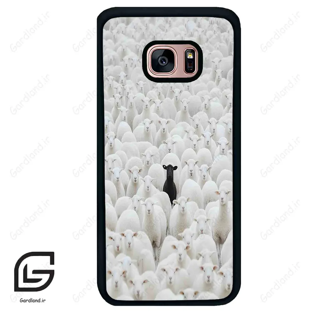قاب گوشی سامسونگ اس 7 اج (Galaxy S7 EDGE ) طرح گوسفند کد 2296