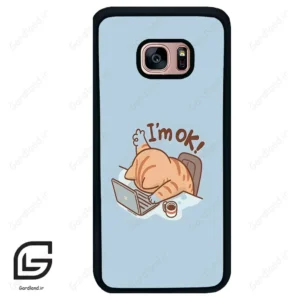 قاب گوشی سامسونگ اس 7 اج (Galaxy S7 EDGE ) طرح گربه کد 2297