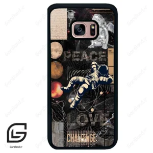 قاب گوشی سامسونگ اس 7 اج (Galaxy S7 EDGE ) طرح فضانورد کد 2303
