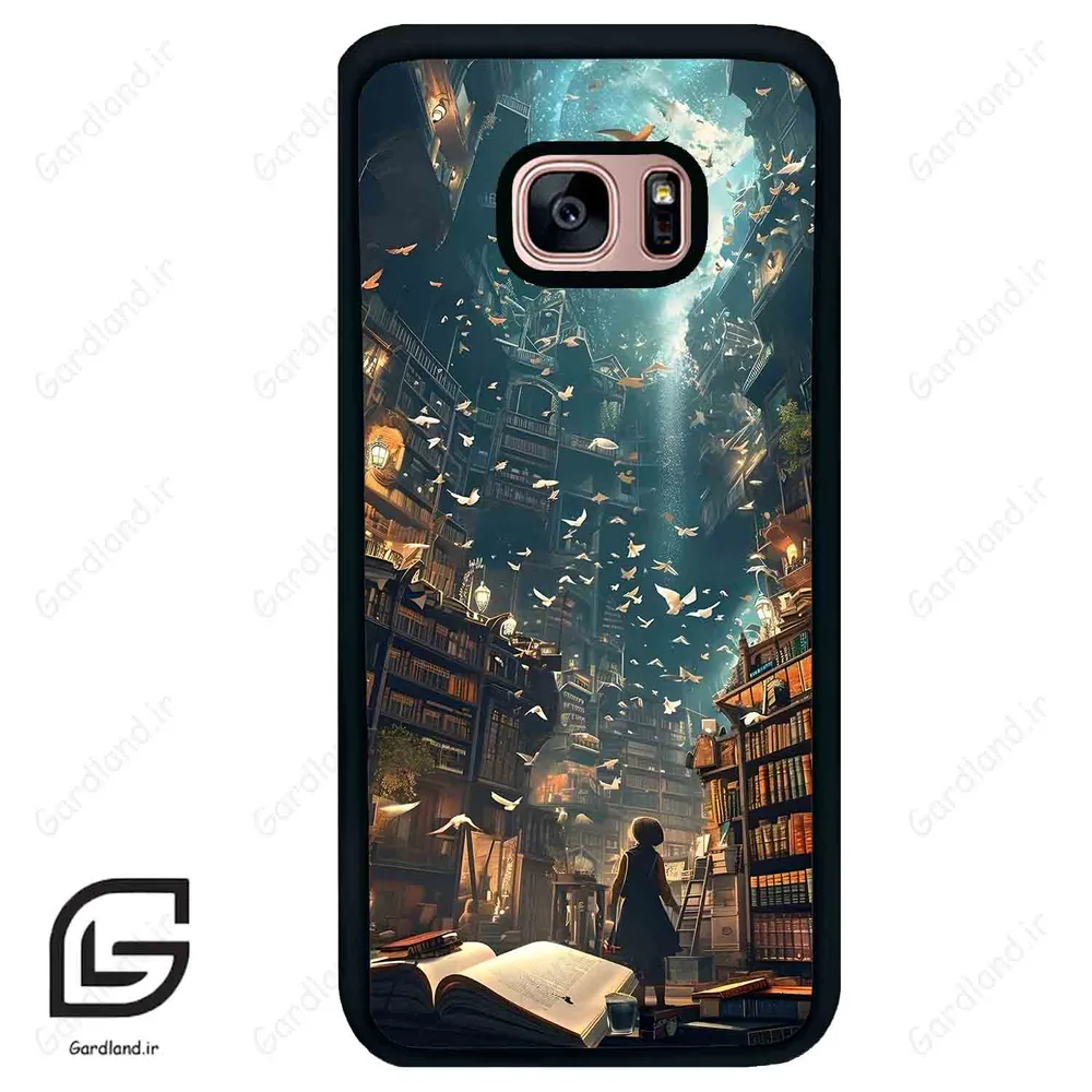 قاب گوشی سامسونگ اس 7 اج (Galaxy S7 EDGE ) طرح کتاب کد 2323