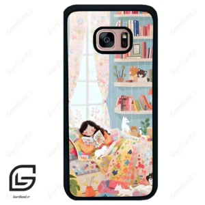 قاب گوشی سامسونگ اس 7 اج (Galaxy S7 EDGE ) طرح دخترانه کد 2325