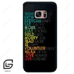 قاب گوشی سامسونگ اس 7 اج (Galaxy S7 EDGE ) طرح متن کد 2332