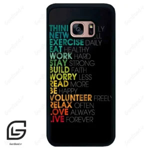 قاب گوشی سامسونگ اس 7 اج (Galaxy S7 EDGE ) طرح متن کد 2332