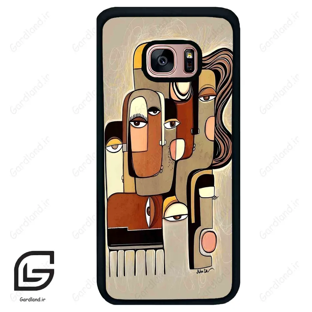 قاب گوشی سامسونگ اس 7 اج (Galaxy S7 EDGE ) طرح خانومی کد 2334