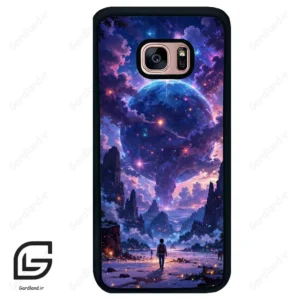 قاب گوشی سامسونگ اس 7 اج (Galaxy S7 EDGE ) طرح ماه کد 2343