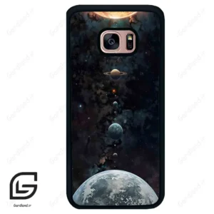 قاب گوشی سامسونگ اس 7 اج (Galaxy S7 EDGE ) طرح کهکشان کد 2350