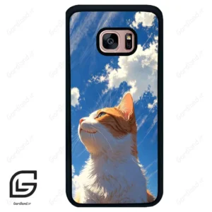 قاب گوشی سامسونگ اس 7 اج (Galaxy S7 EDGE ) طرح گربه کد 2366