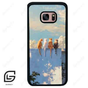 قاب گوشی سامسونگ اس 7 اج (Galaxy S7 EDGE ) طرح گربه کد 2367