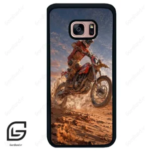 قاب گوشی سامسونگ اس 7 اج (Galaxy S7 EDGE ) طرح موتورسوار کد 2370